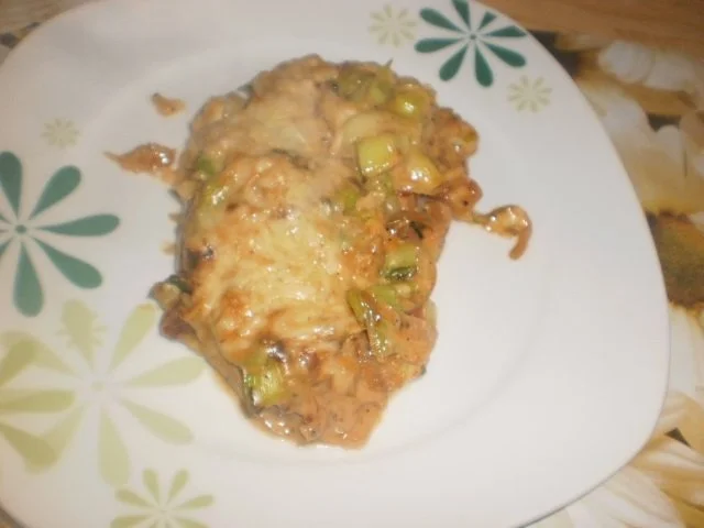 Kasseler-Toast in Zwiebelrahm - Rezept