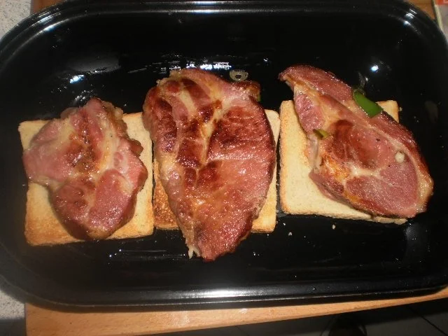 Kasseler-Toast in Zwiebelrahm - Rezept - Bild Nr. 13