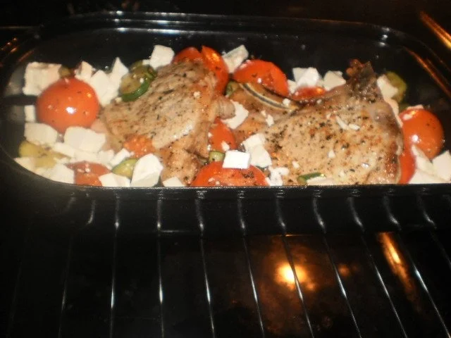 Rezept: Ofenkoteletts mit Sommergemüse Bild Nr. 14 Ofenkoteletts mit Sommergemüse - Rezept - Bild Nr. 14