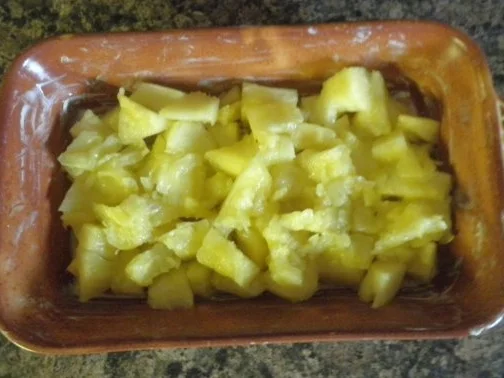 Ananasgratin und Kokosquark ... - Rezept - Bild Nr. 3