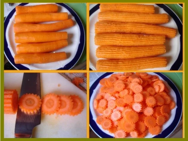 Rezept: Möhrenblütengemüse mit Kardamom Möhrenblütengemüse mit Kardamom - Rezept