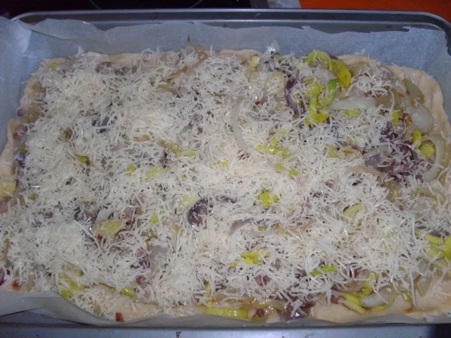 Quiche mit Porree, Käse - Rezept - Bild Nr. 10