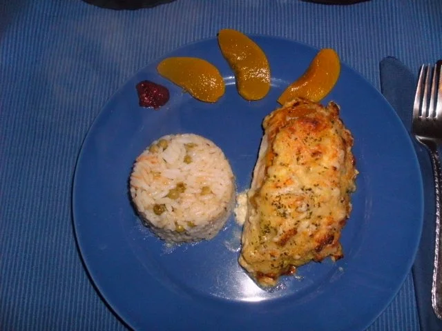 Rezept: Gefüllte Hähnchenbrüstchen Gefüllte Hähnchenbrüstchen - Rezept