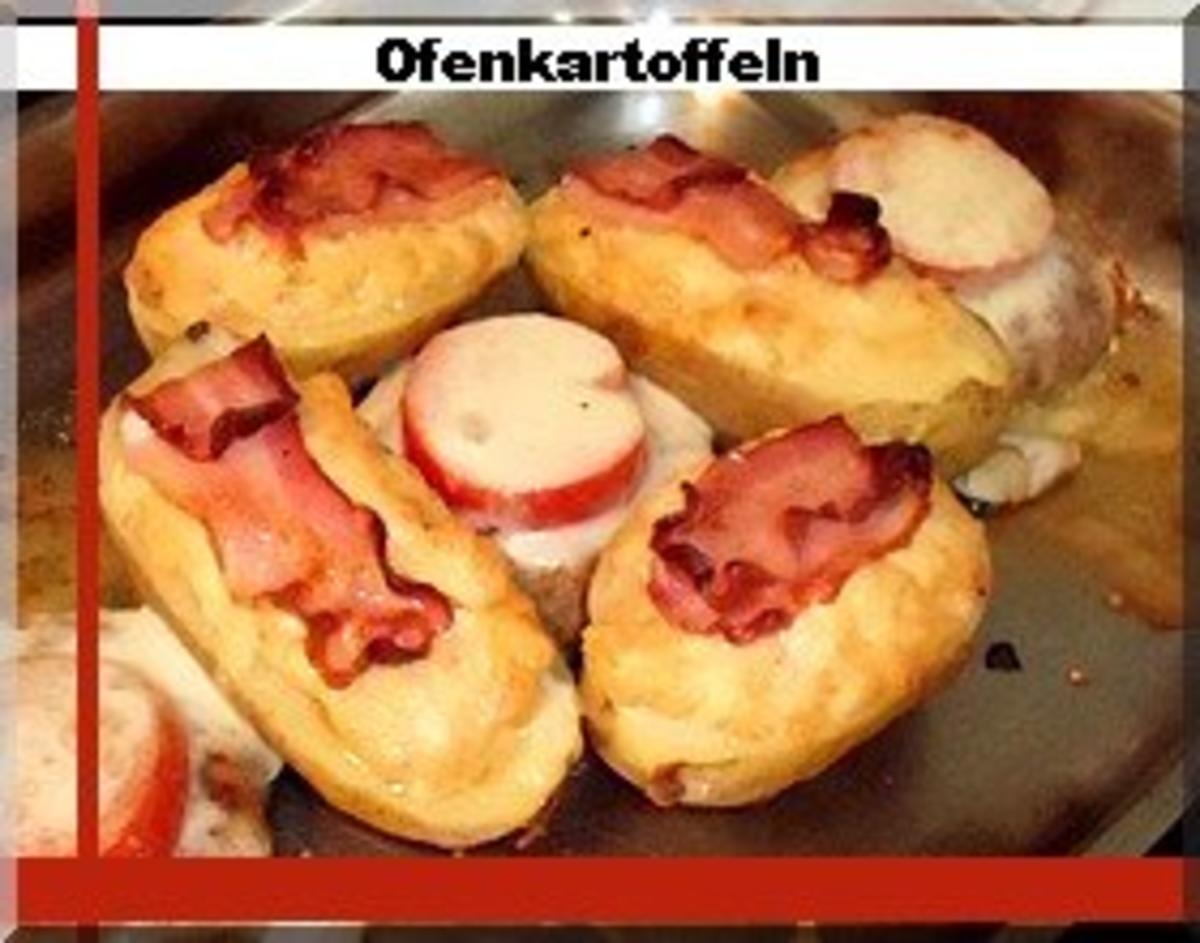 Ofenkartoffel mit Kartoffeln festkochend und Knoblauchzehe - Rezept mit ...