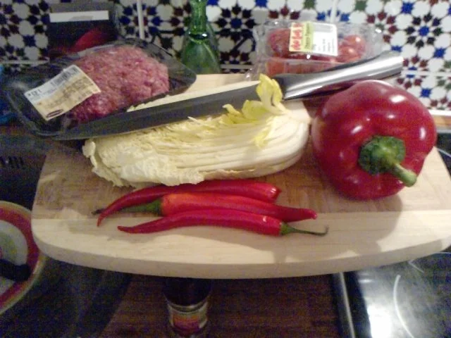 Pfanne in  Red oder Die rot-scharfe-chinesische -Versuchung - Rezept - Bild Nr. 2