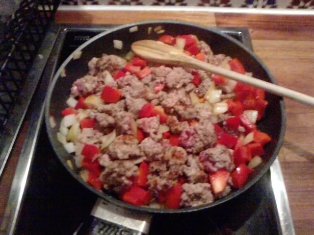 Pfanne in  Red oder Die rot-scharfe-chinesische -Versuchung - Rezept - Bild Nr. 4