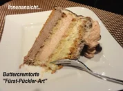 Biskuit:   BUTTERCREME  " FÜRST - PÜCKLER - ART " - Rezept - Bild Nr. 2