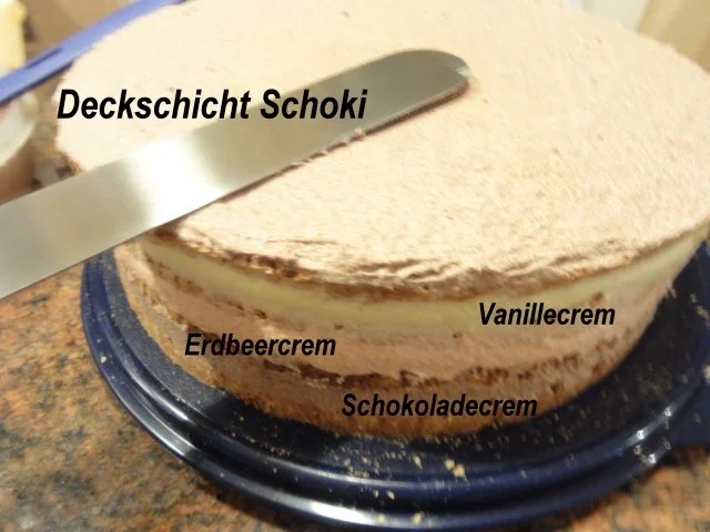 Rezept: Biskuit: BUTTERCREME " FÜRST - PÜCKLER - ART " Bild Nr. 11 Biskuit: BUTTERCREME " FÜRST - PÜCKLER - ART " - Rezept - Bild Nr. 11