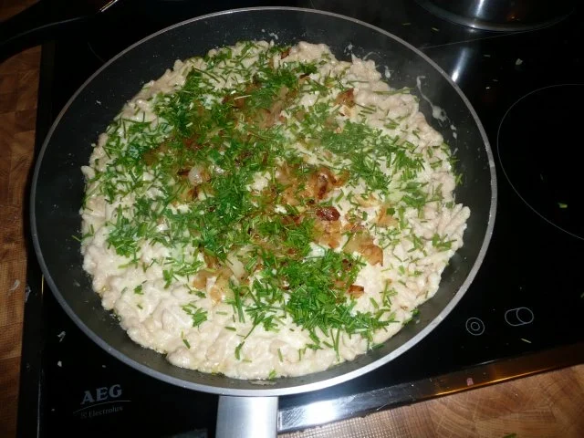 Käsespätzle a la Österreich - Rezept