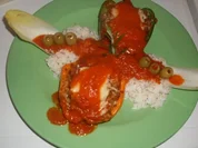 Gefüllte Paprikaschoten......... - Rezept