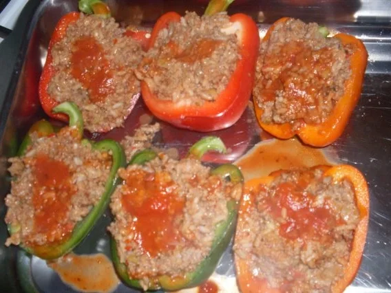 Gefüllte Paprikaschoten......... - Rezept - Bild Nr. 7