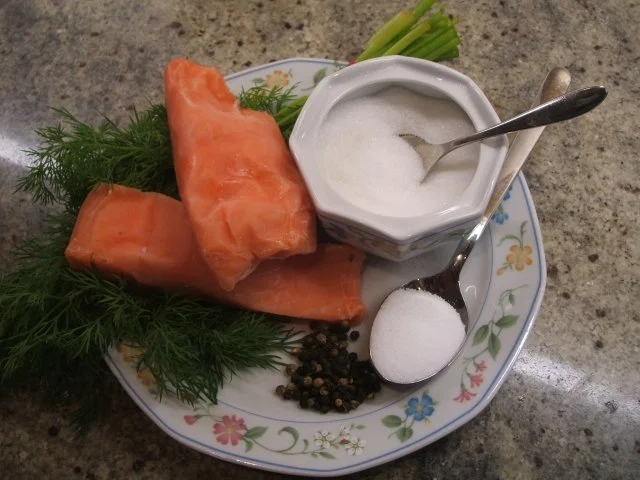Fisch: Graved Lachs - Rezept - Bild Nr. 2