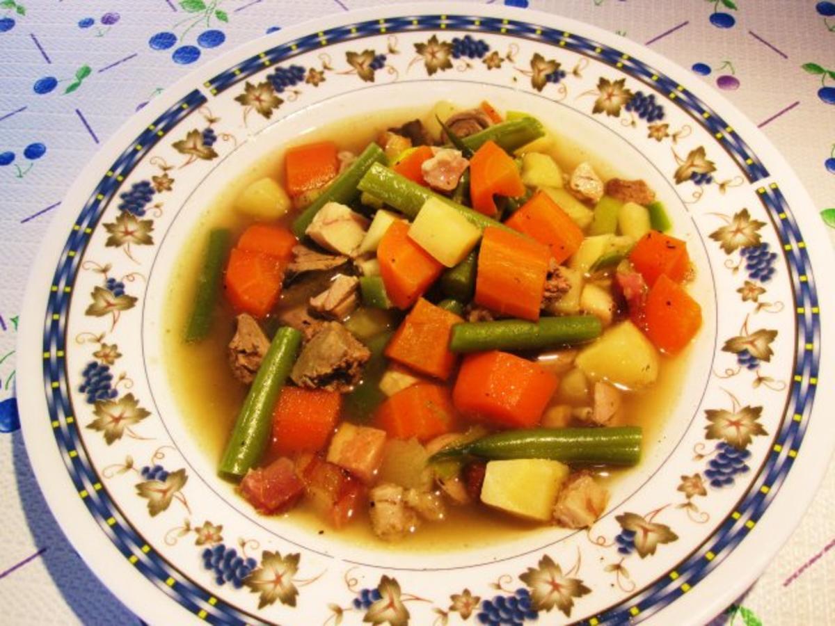 Gemüse-Allerlei aus dem Suppentopf - Rezept
