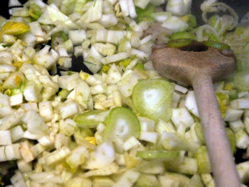 Curry-Ebly mit geröstetem Fenchel und Birnen - Rezept - kochbar.de