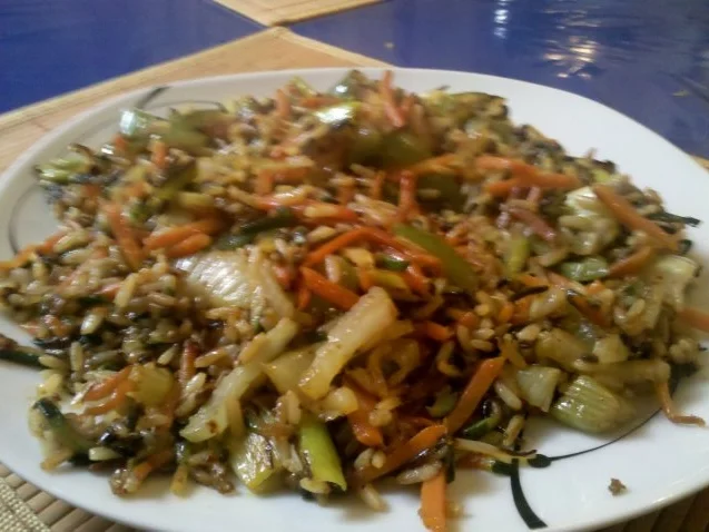 Vegetarisch: Pikante Reis-Gemüsepfanne - Rezept - Bild Nr. 10