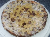 Quarkkuchen mit Stachelbeeren und Streuseln - Rezept