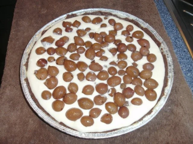 Quarkkuchen mit Stachelbeeren und Streuseln - Rezept - Bild Nr. 2