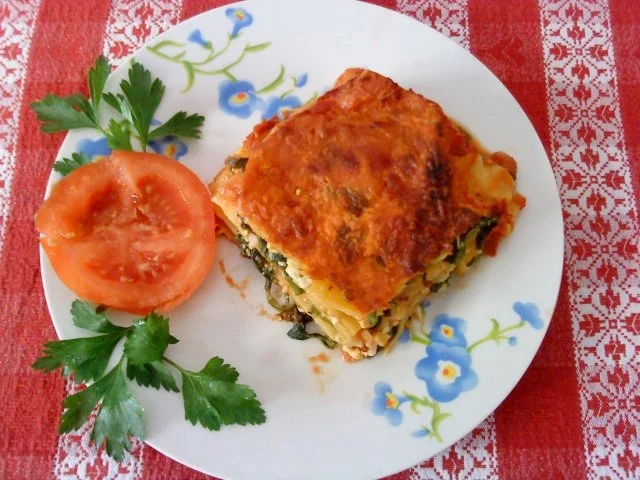 Zwergi's Spinat - Lasagne - Rezept