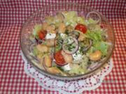 Salat mit Bohnen und Schafskäse - Rezept