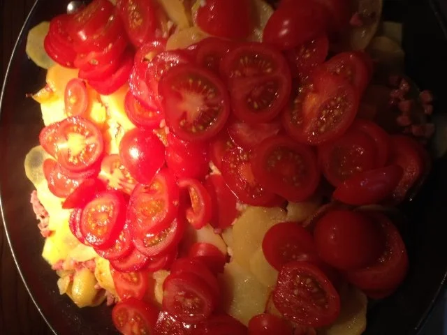 Rezept: Kartoffelpizza Bild Nr. 4 Kartoffelpizza - Rezept - Bild Nr. 4