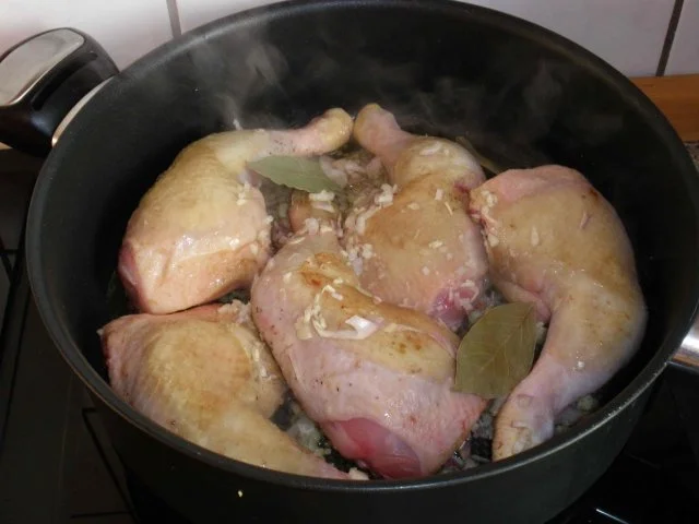 Rezept: Hähnchenkeulen...... Bild Nr. 3 Hähnchenkeulen...... - Rezept - Bild Nr. 3