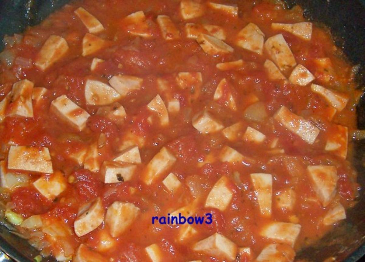 Kochen: Wurst-Tomaten-Sauce - Rezept - Bild Nr. 4