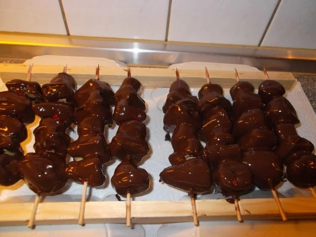Rezept: Andy`s Schoko-Fruchtspieß Bild Nr. 4 Andy`s Schoko-Fruchtspieß - Rezept - Bild Nr. 4