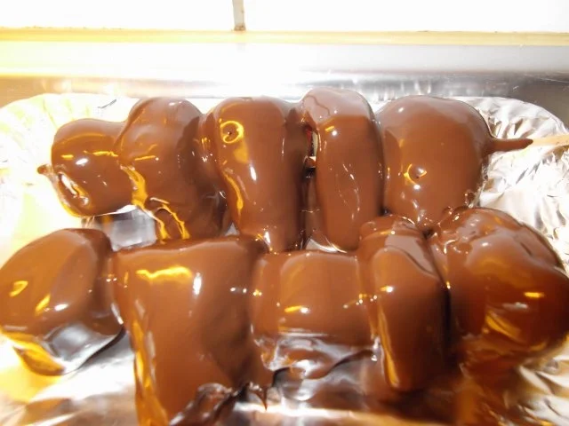 Rezept: Andy`s Schoko-Fruchtspieß Andy`s Schoko-Fruchtspieß - Rezept