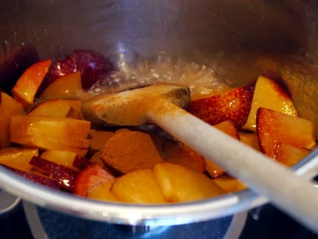 Bavarese Cappuccino mit Wodka-Zimt-.Pflaumen - Rezept - Bild Nr. 3