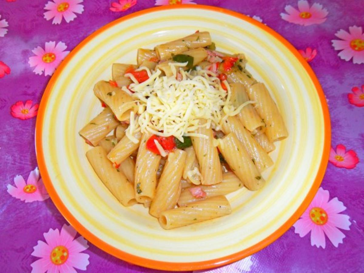 Pasta Primavera Rezept mit Bild kochbar.de