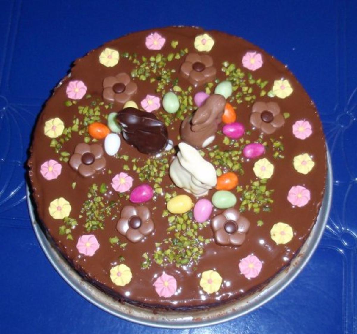 Schoko-Kokos-Kuchen mit Osterdeko - Rezept - Bild Nr. 15