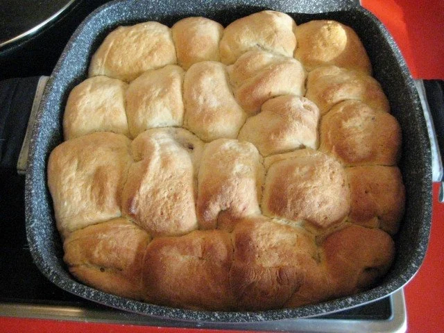 Buchteln gefüllt mit Pflaumenmus diesesmal die Richtigen - Rezept - Bild Nr. 12