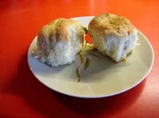 Buchteln gefüllt mit Pflaumenmus diesesmal die Richtigen - Rezept