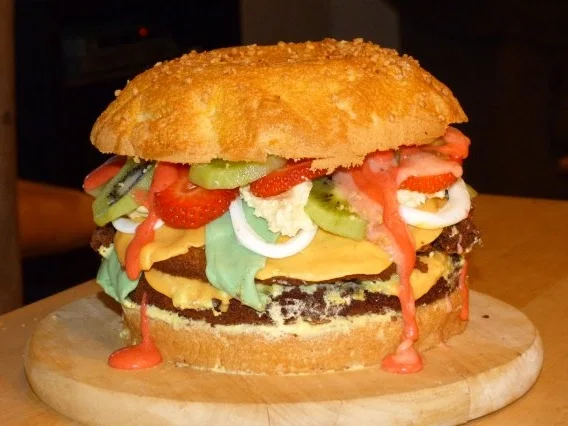 Rezept: Hamburgertorte Hamburgertorte - Rezept