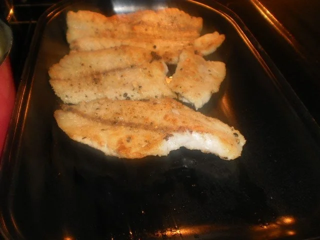 Rezept: Rotbarschfilet auf Porree und Senfsauce Bild Nr. 13 Rotbarschfilet auf Porree und Senfsauce - Rezept - Bild Nr. 13