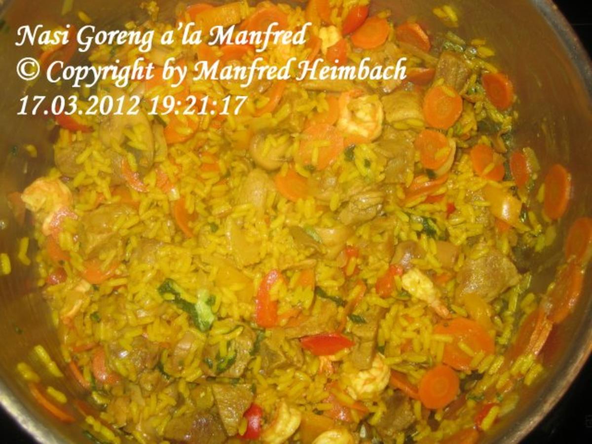Indonesisch – Nasi Goreng a’la Manfred - Rezept