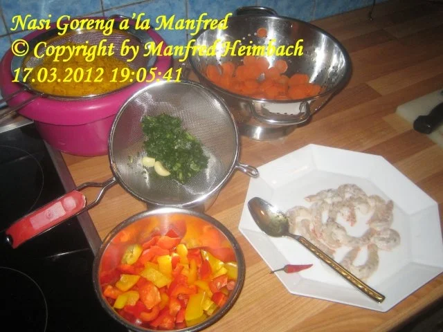 Indonesisch – Nasi Goreng a’la Manfred - Rezept - Bild Nr. 5