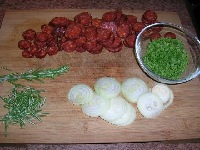 Rezept: Kartoffel-Chorizo-Tortilla Bild Nr. 5 Kartoffel-Chorizo-Tortilla - Rezept - Bild Nr. 5