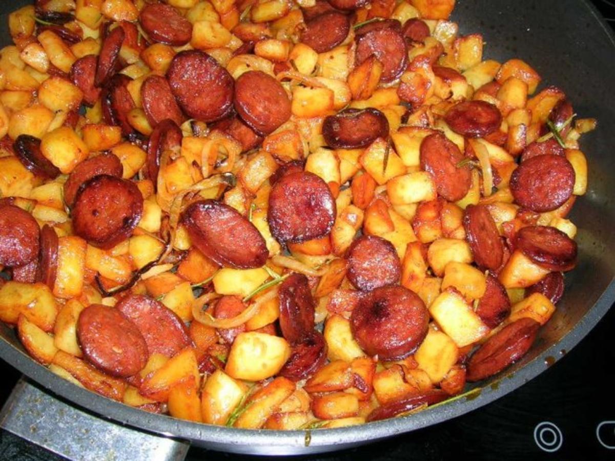 Kartoffel-Chorizo-Tortilla - Rezept