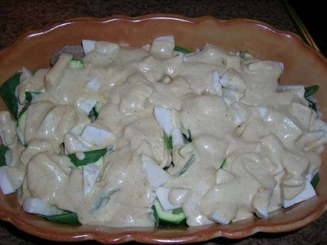 Schweinefilet mit Zucchini und Mozzarella überbacken - Rezept - Bild Nr. 7