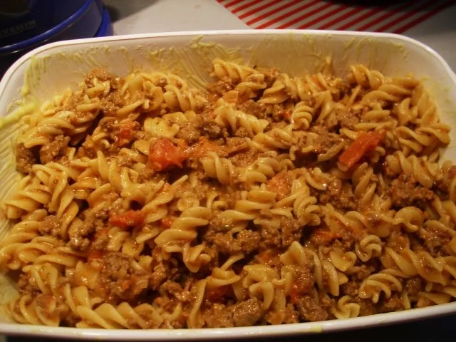 Rezept: Nudel-Auflauf Bild Nr. 3 Nudel-Auflauf - Rezept - Bild Nr. 3