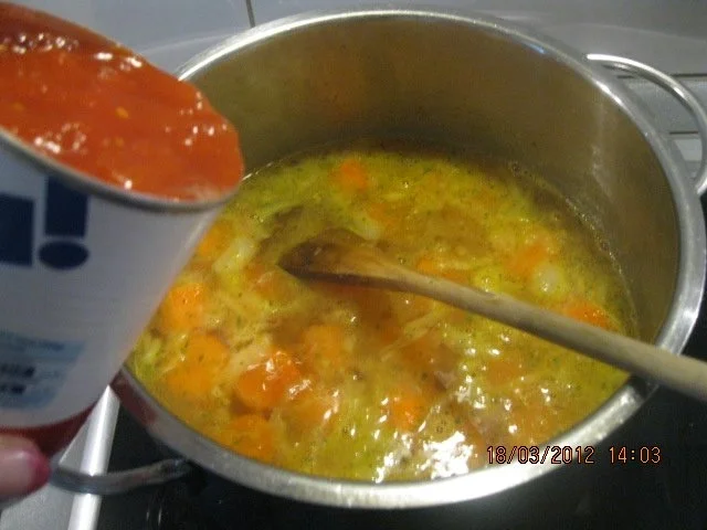 Hähnchen -Bohnen- Topf - Rezept - Bild Nr. 9