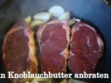 Bisonscheiben in kräftiger Soße - Rezept - Bild Nr. 3