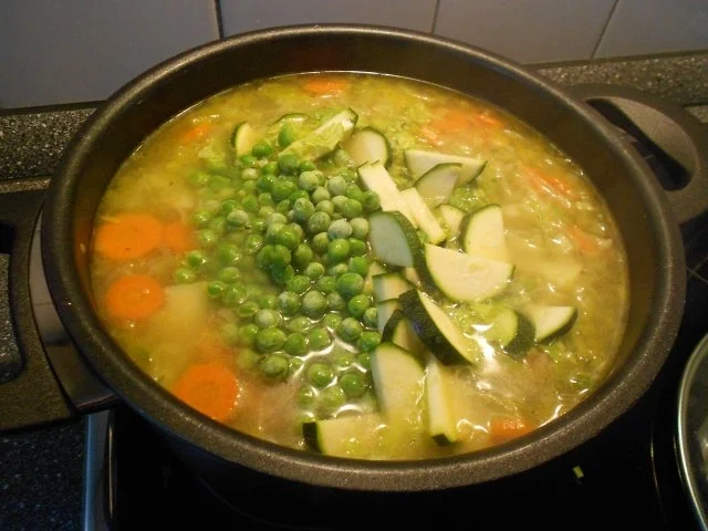 Italienische Gemüsesuppe Minestrone Vegetarisch - Rezept - Bild Nr. 23