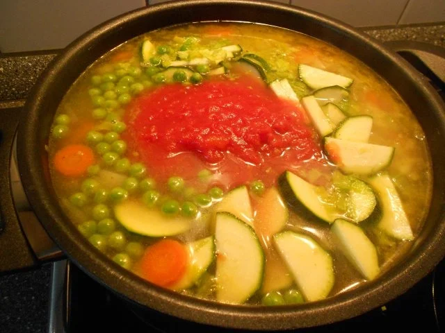 Italienische Gemüsesuppe Minestrone Vegetarisch - Rezept - Bild Nr. 24