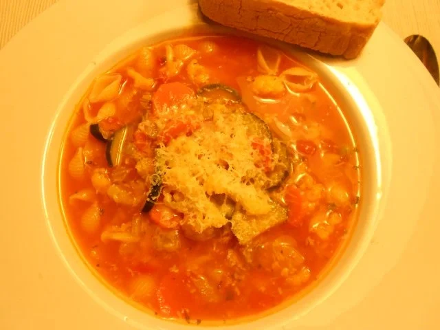 Italienische Gemüsesuppe Minestrone Vegetarisch - Rezept - Bild Nr. 34