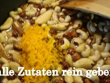 Nussmischung mit Orangenzucker - Rezept - Bild Nr. 5
