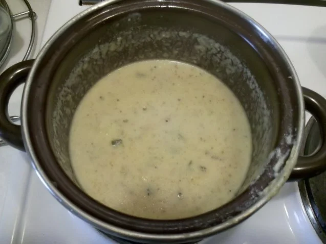 Geflügel: Schlemmerente mit Gorgonzola-Zucchinisoße und Lachsnudeln - Rezept - Bild Nr. 15