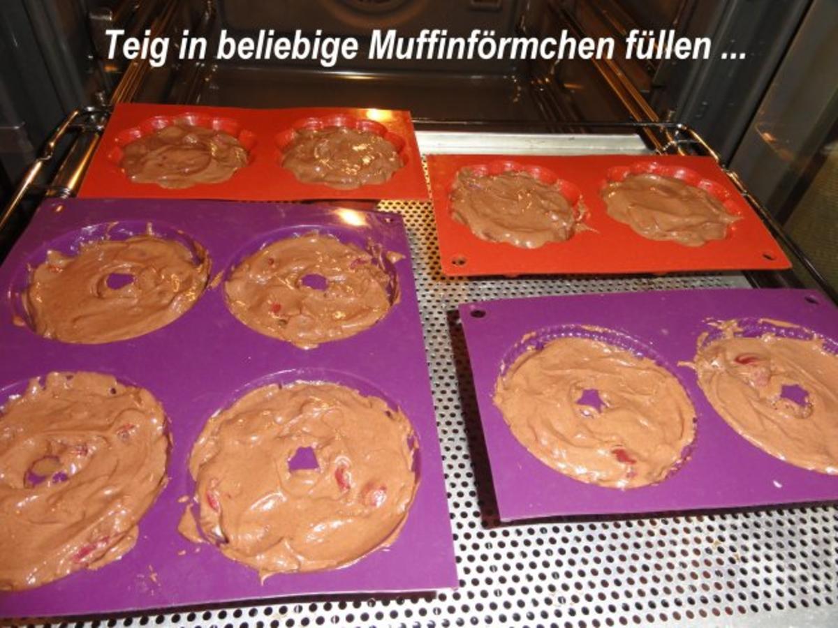 Muffin:   KAKAO-KIRSCHEN mit Tonkabohne - Rezept - Bild Nr. 8