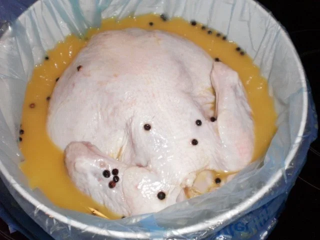 Rezept: Hähnchen in Orangen-Salz-Marinade Bild Nr. 2 Hähnchen in Orangen-Salz-Marinade - Rezept - Bild Nr. 2